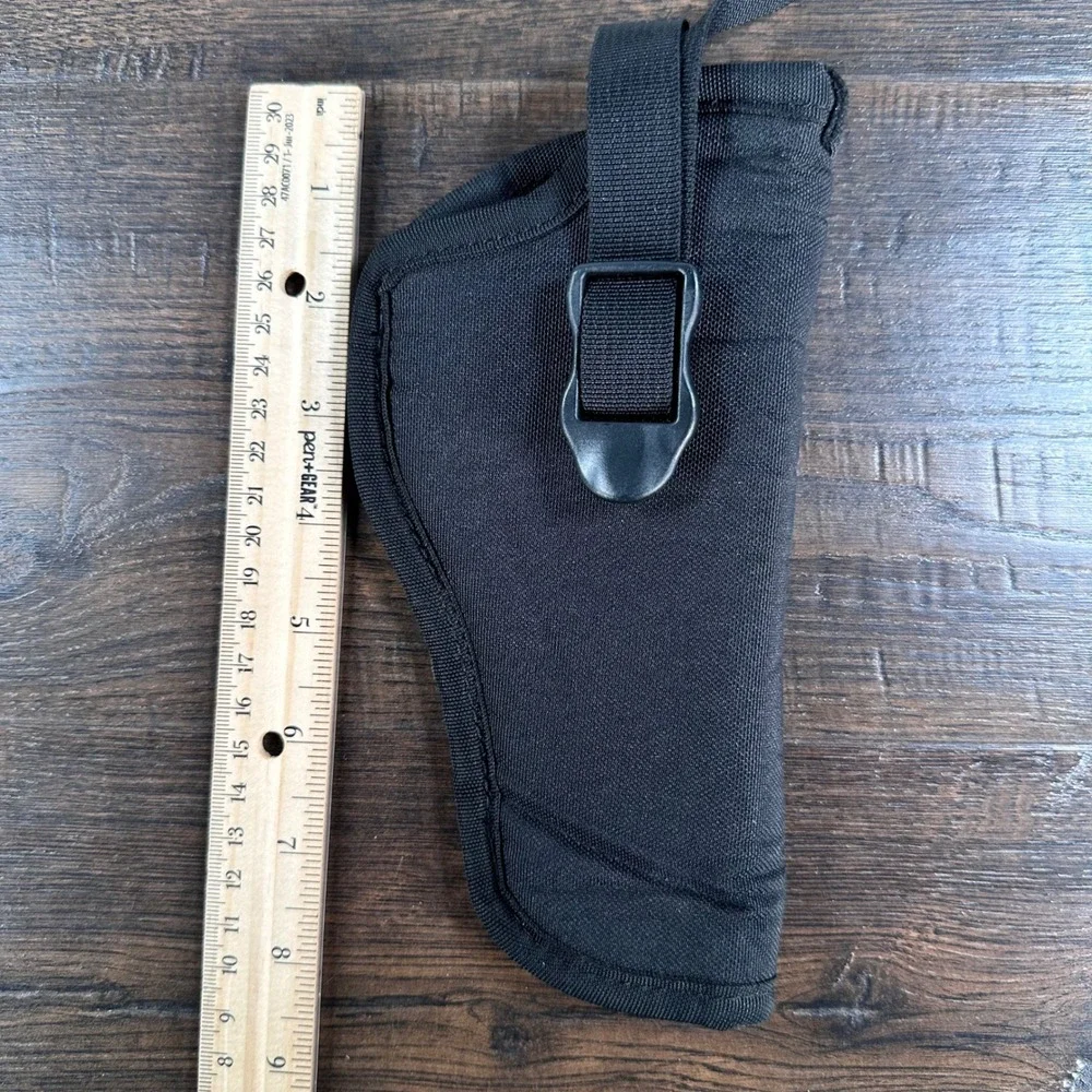 BLACKHAWK! Nylon Hip Holster Black Size‎ 4 RH Right Handed Revolver Hand Gun